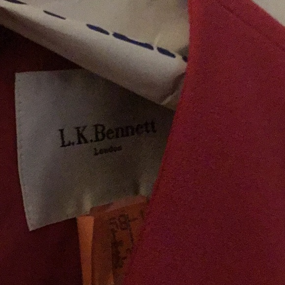 L.k. Bennett fuchsia dress - Picture 2 of 5